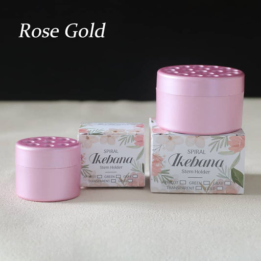 Rose Gold - Spiral Ikebana Stem Holder®