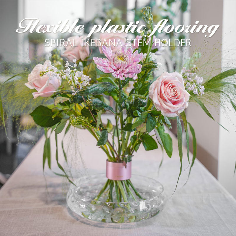 Rose Gold - Spiral Ikebana Stem Holder®