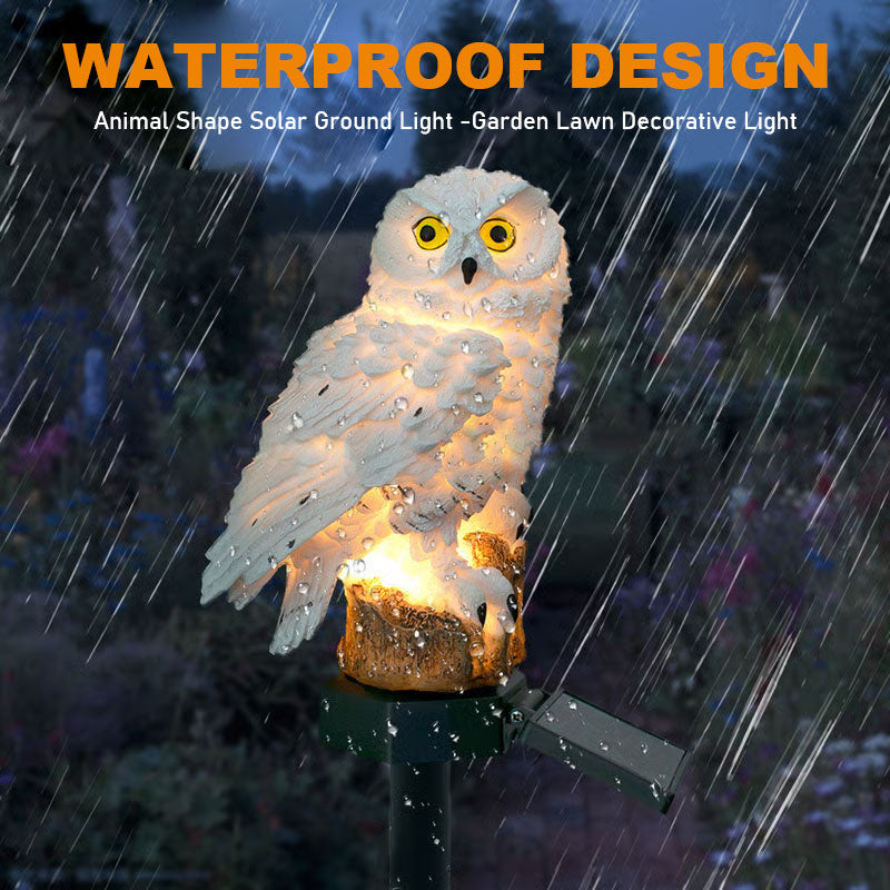 Animal Shape Solar Ground Light -Garden Lawn Decorative Light