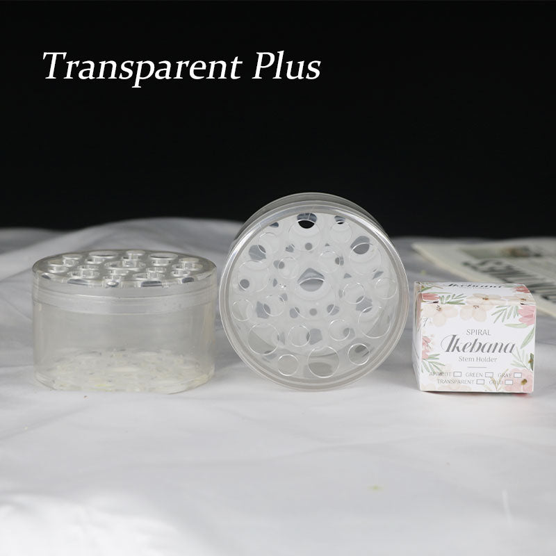 Transparent PLUS - Spiral Ikebana Stem Holder®
