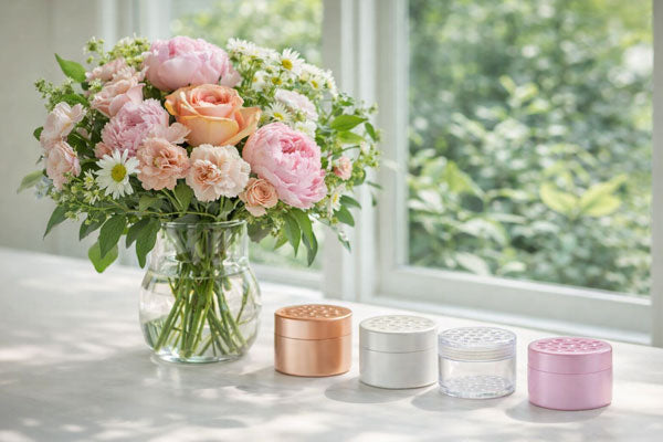 Spiral Ikebana Stem Holder：Colorful Style