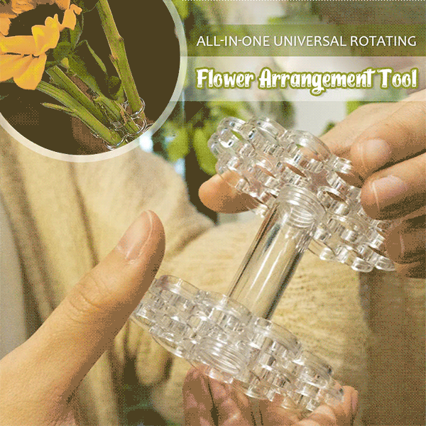 Universal Rotating Flower Arrangement Tool-New arrivals in 2026