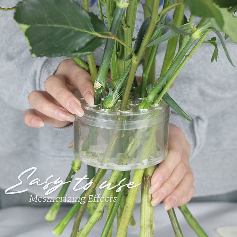 Transparent PLUS - Spiral Ikebana Stem Holder®