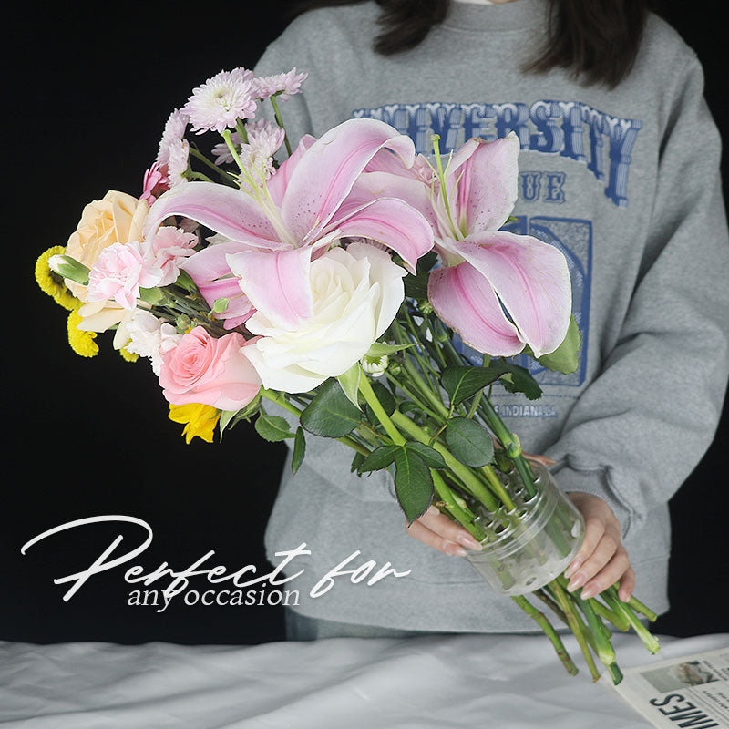 Transparent PLUS - Spiral Ikebana Stem Holder®