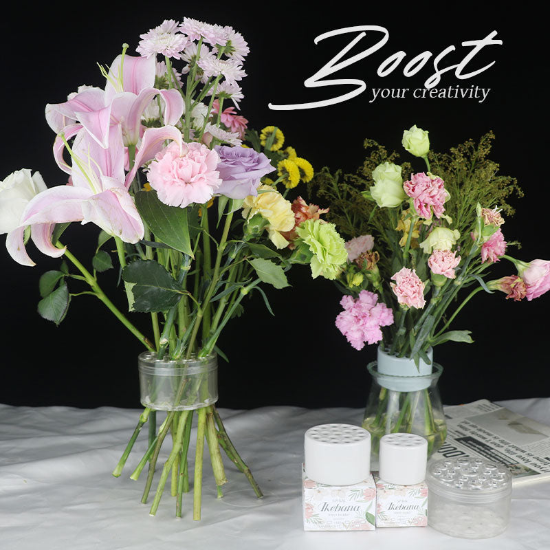 Transparent PLUS - Spiral Ikebana Stem Holder®