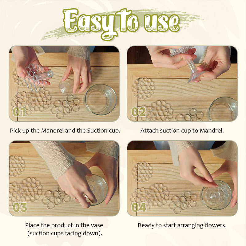 Universal Rotating Flower Arrangement Tool-New arrivals in 2026